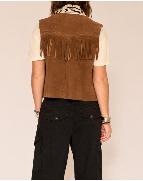 Gilet Galway tan