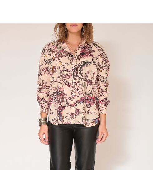 Blouse en coton Ceza naturelle