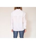 Blouse en coton Cienaga blanche