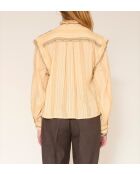 Blouse en coton Camelita nude