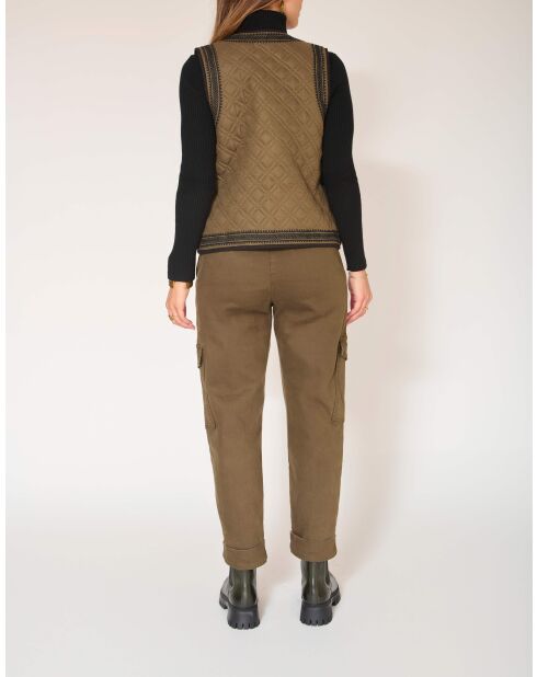 Gilet Gustavia kaki