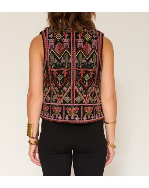 Gilet en coton Griba noir