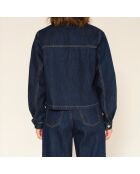 Blouse en coton Caramia Osaka bleue
