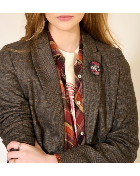 Blouse Curitiba bourgogne