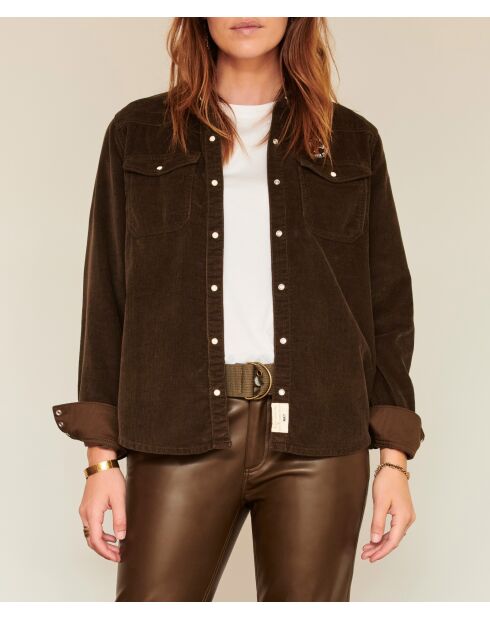 Blouse en coton Church Bb Cord kaki