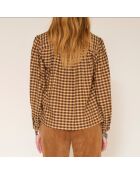 Blouse en coton Cortela kaki