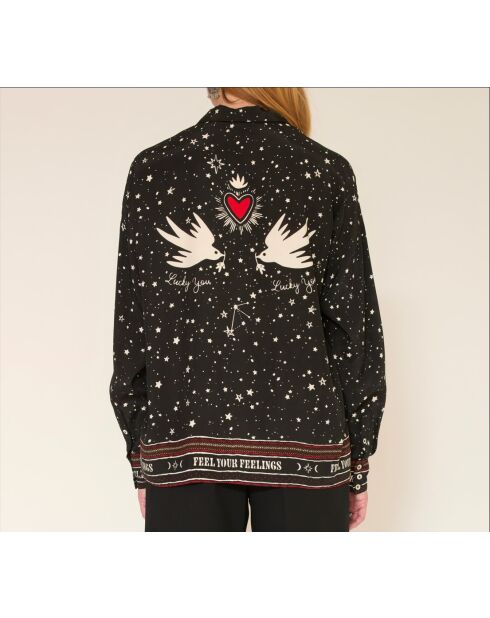 Blouse Catalane noire