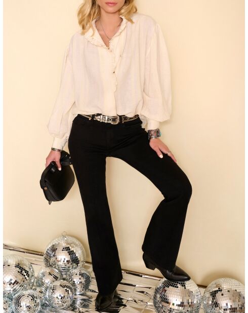 Blouse en coton Coste naturelle