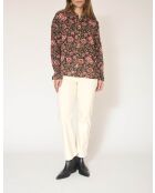 Blouse en coton Cadiz noire