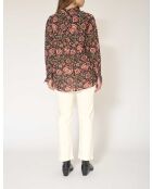 Blouse en coton Cadiz noire