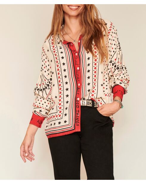 Blouse Calinet craie