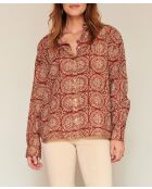 Blusa Cadette séquoia in cotone
