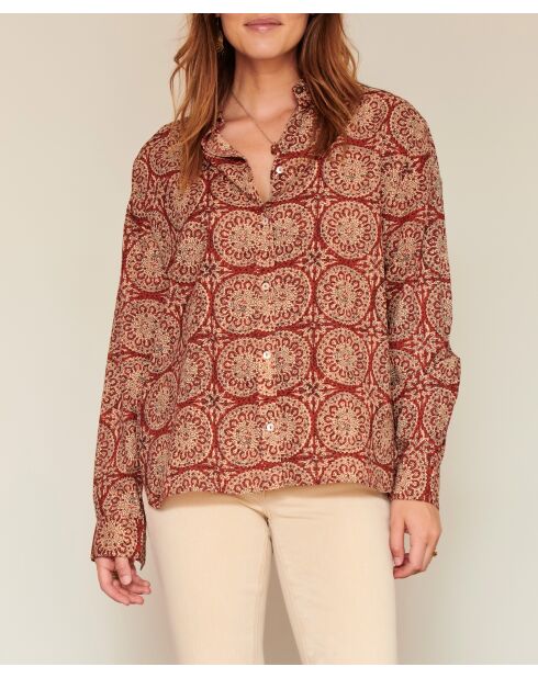 Blouse en coton Cadette séquoia