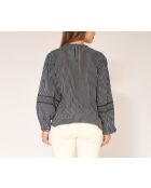 Blusa Hiper nera in cotone