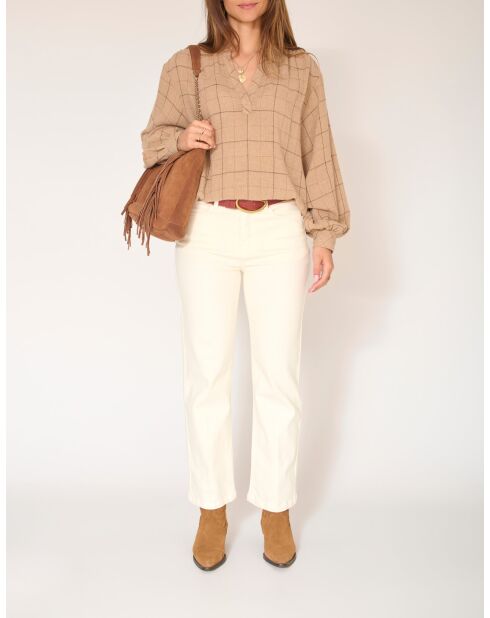 Blouse Corsica beige