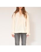 Blusa Hallen in cotone naturale
