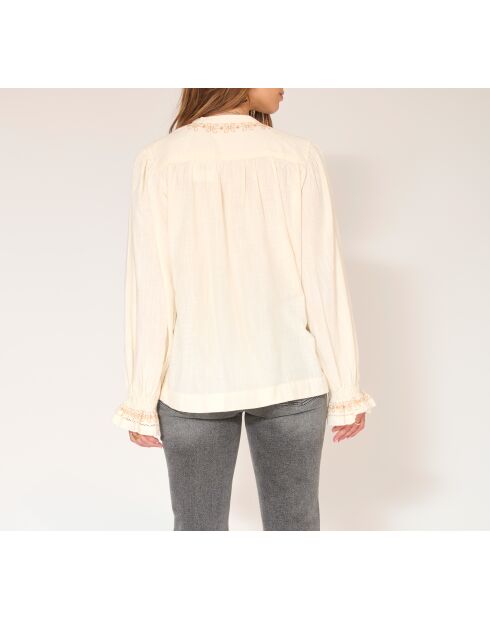 Blouse en coton Hallen naturelle
