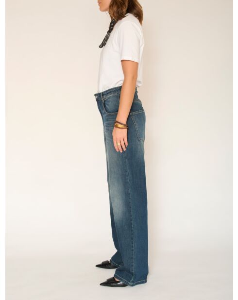 Die blauen Baumwolljeans von James Wilson