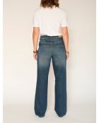 Die blauen Baumwolljeans von James Wilson