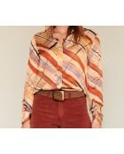 Blusa Cowell color miele