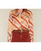 Blusa Cowell color miele