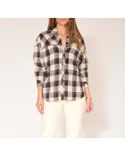 Blouse en coton Corrientes checks