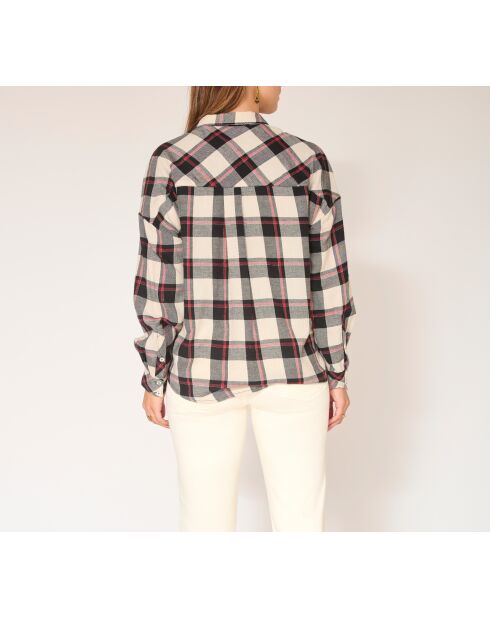 Blouse en coton Corrientes checks