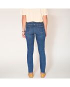 De blauwe katoenen jeans van Bardot Wilson
