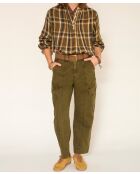 Jeans Paros Missouri in cotone kaki