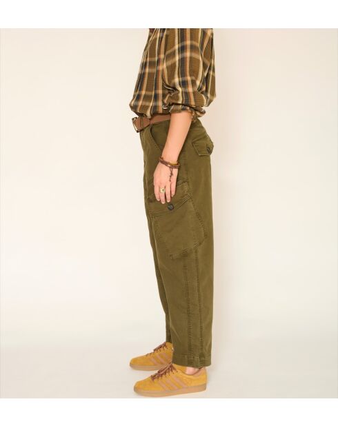 Jeans Paros Missouri in cotone kaki