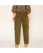 Jeans Paros Missouri in cotone kaki