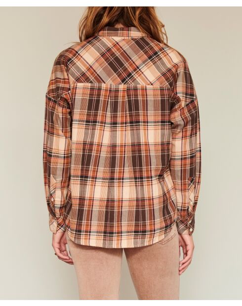 Blouse en coton Colorado noisette