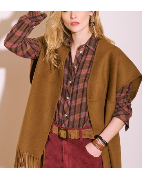 Blouse Caliba checks