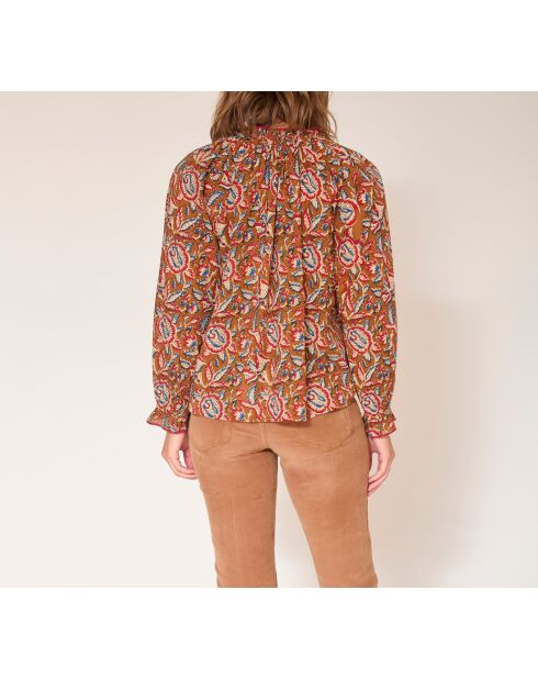 Blouse en coton Hekla nuts