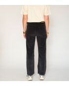 The Linda Soft Corduroy schwarze Baumwolljeans