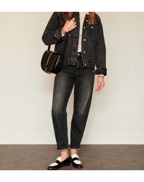 Die schwarzen Baumwolljeans von Kelly Detroit