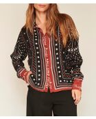Blusa negra Calinet