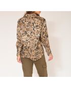 Blouse en coton Citarum kaki