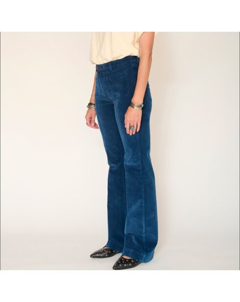 Die Indigo-Baumwolljeans Diana Velvet