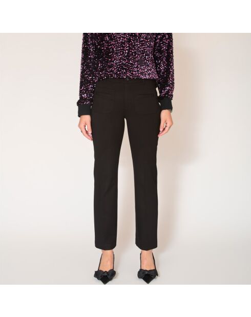 The Cher Houston Denim schwarze Baumwolljeans
