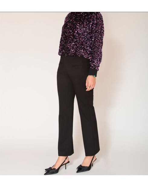 The Cher Houston Denim schwarze Baumwolljeans