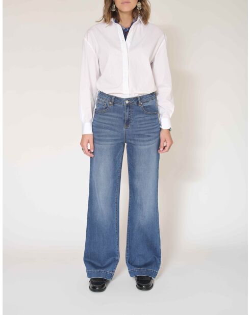 Die blauen Baumwolljeans von Jagger Wilson