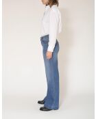 Die blauen Baumwolljeans von Jagger Wilson