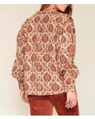 Blouse en coton Cascade naturelle