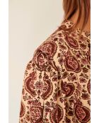 Blouse en coton Cascade naturelle