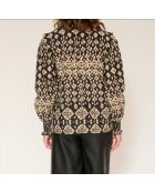 Blouse en coton Hayler noire