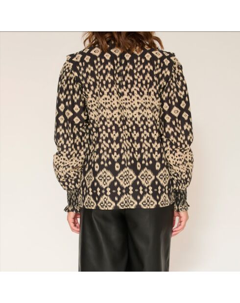 Blouse en coton Hayler noire