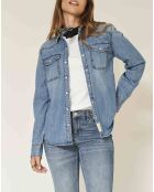 Blouse en coton Church California bleue