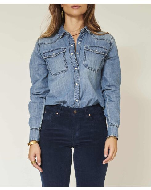 Blouse en coton Church California bleue