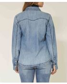Blouse en coton Church California bleue